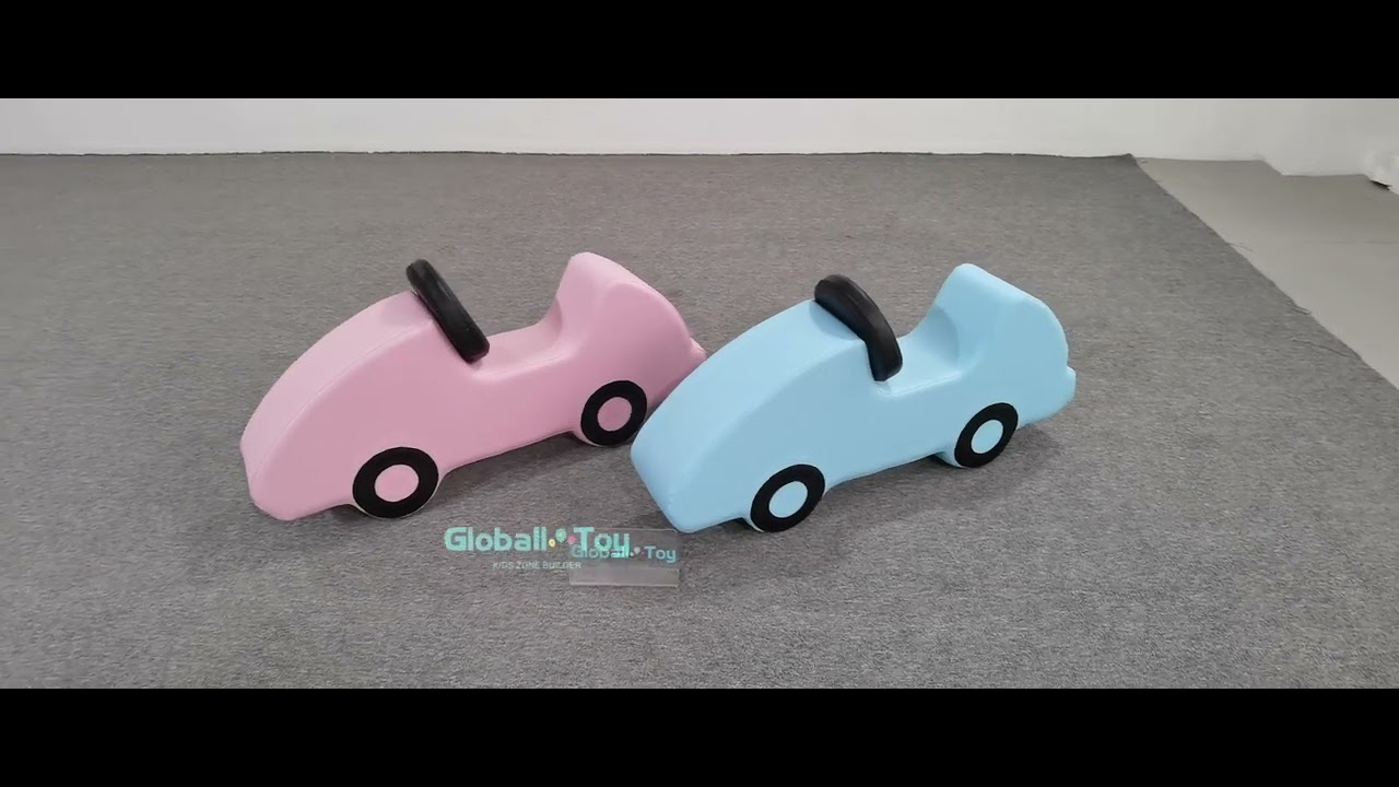 Pastel Soft Play Tunnel and Climbing Blocks Indoor Play Set for Toddlers & Daycare Centers