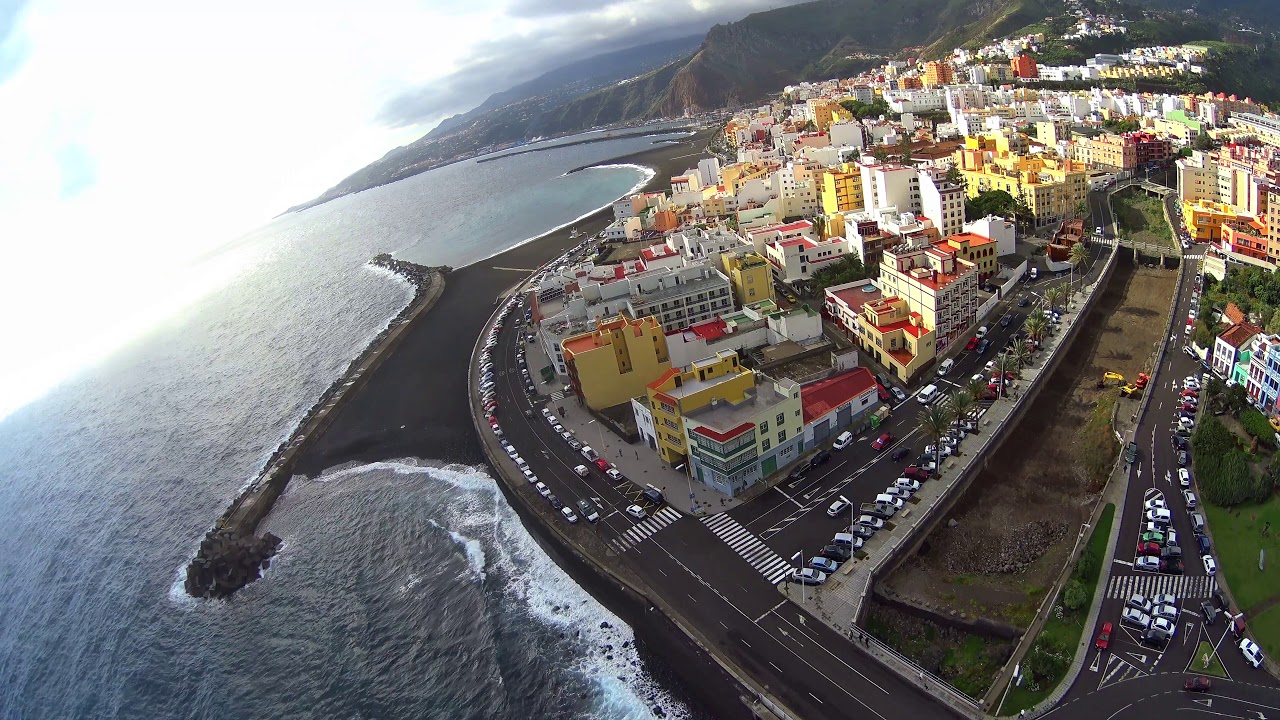 VSC - Costa de Santa Cruz de La Palma - Paisajes de Canarias 4K