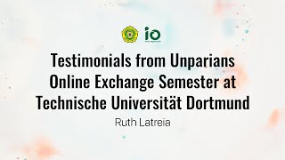 Testimonials from Ruth Latreia (TU Dortmund Online Exchange)