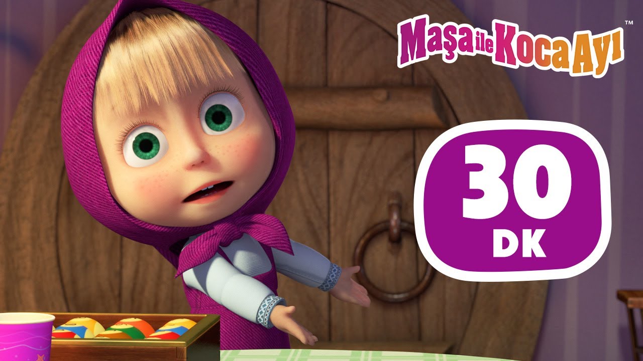 Maşa İle Koca Ayı | 🏆 Toplar ve Küpler 🎈🧊 | 🎬 30 dk 🐻 Bölüm koleksiyonu