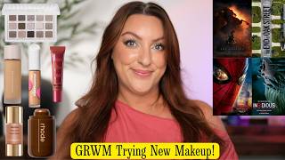 GRWM NEW MAKEUP AND MOVIES | Natasha Denona, Westman Atelier, Rhode, Hourglass & MORE! screenshot 4