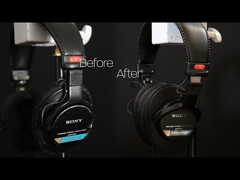 How To Rebuild & Repair Sony 7506 Headphone