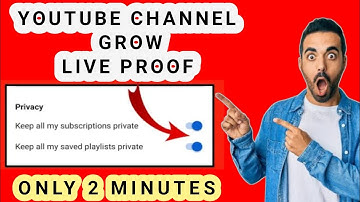 keep All My Saved Playlists Private Ka Matalab Kya Hota Hain | Keep All My Subscriptions Private