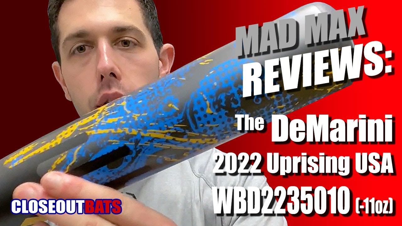 DeMarini WBD2235010 Uprising USA 11oz 2022 YouTube