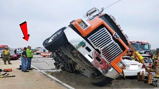 50 Extreme Dangerous Idiots Truck & Car Fails Compilation | Heavy Equipment Mahchines Fails Skills