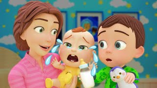 Welcome To The World, Baby Boy! | Don't Cry Baby + More Kids Songs