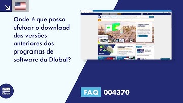 [EN] FAQ 004370 | Onde é que posso efetuar o download das versões anteriores dos programas de sof...