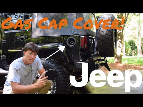 Jeep JK Gas Cap Cover Install