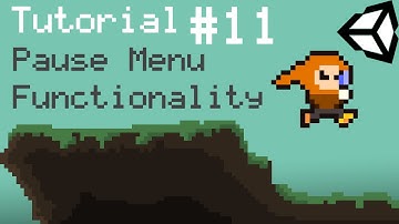 Unity 5 2D Platformer Tutorial - Part 11 - Creating a Pause Menu (part 2)