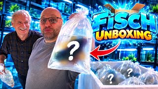 Unglaubliches Unboxing! Wir packen seltene Fische aus.
