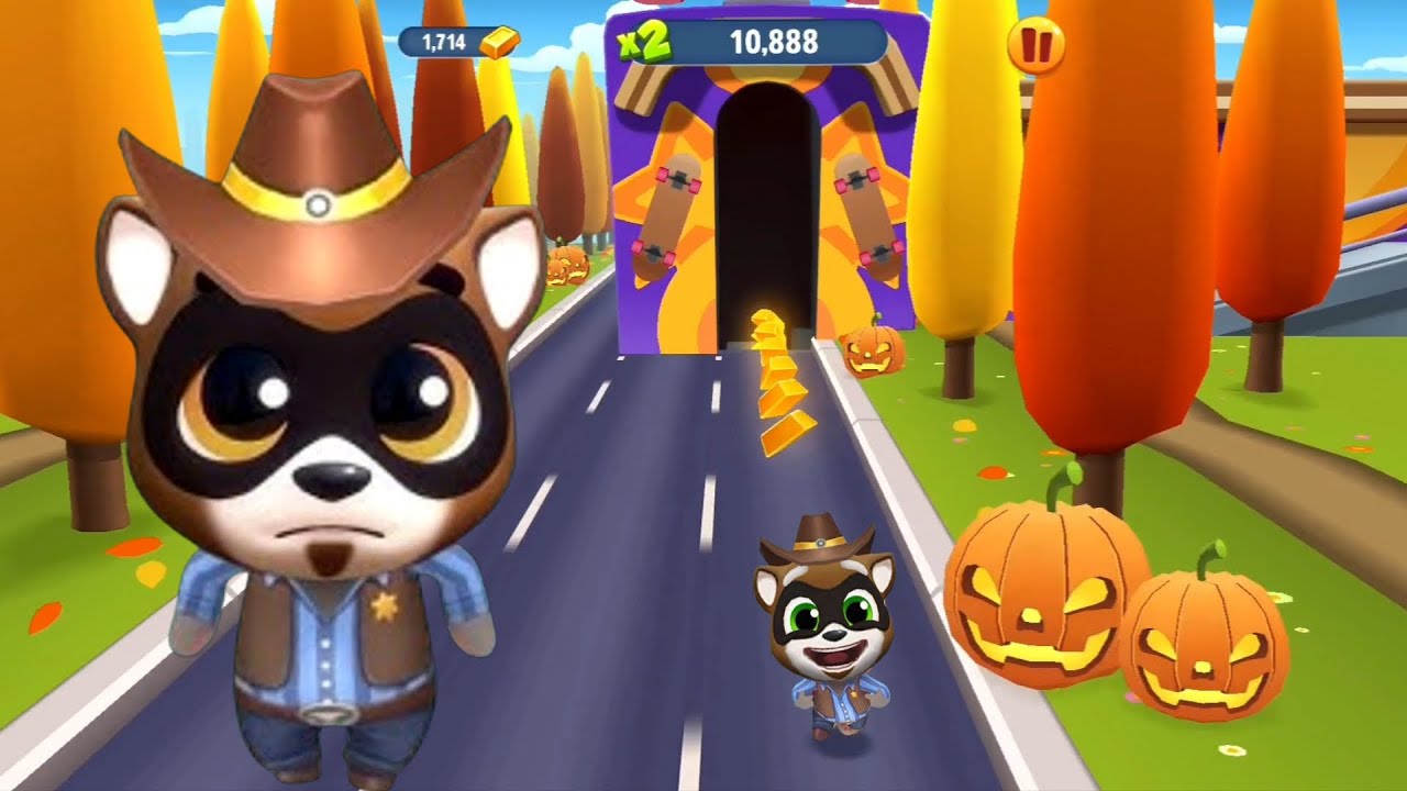 Talking Tom Gold Run New Character Halloween 2019 - Cowboy Ben