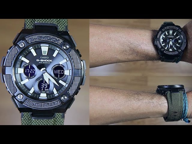 CASIO G-SHOCK G-STEEL GST-S130BC-1A3 - UNBOXING