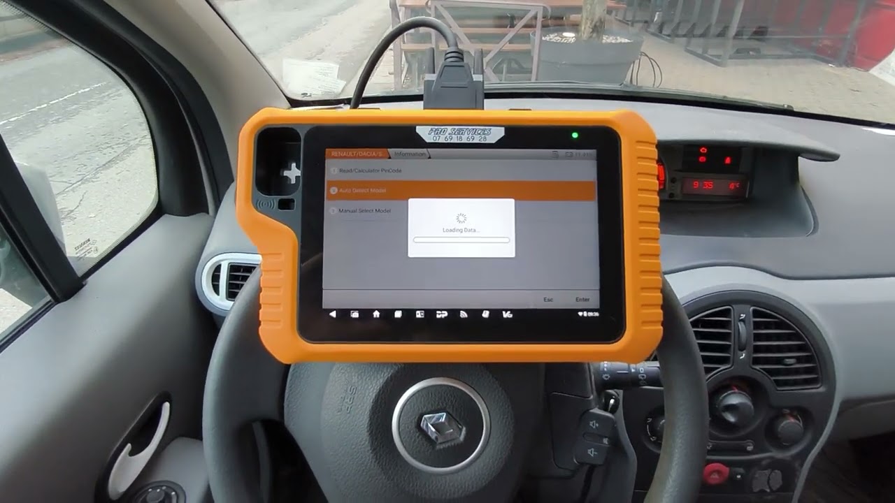 Centralisation Renault MODUS de 2012 OBDSTAR G3 v41.69