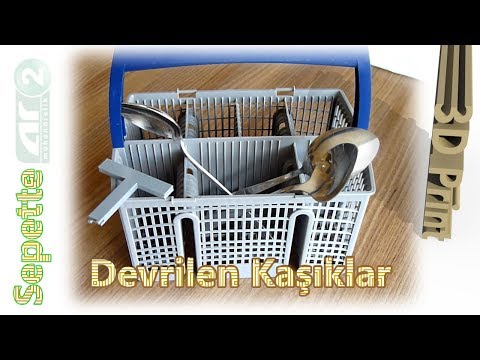 3D Printer Ile Bulaşık Makinesi Sepetine Parça Yapımı