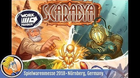 Scarabya — game preview at Spielwarenmesse 2018