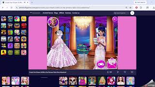 Create Your Dream Outfits in the Princess Tailor Shop Adventure!ETMHtml5games🎮 screenshot 3