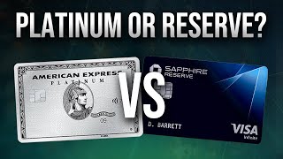 Chase Sapphire Reserve vs Amex Platinum: Which Premium Credit Card is Better for you?