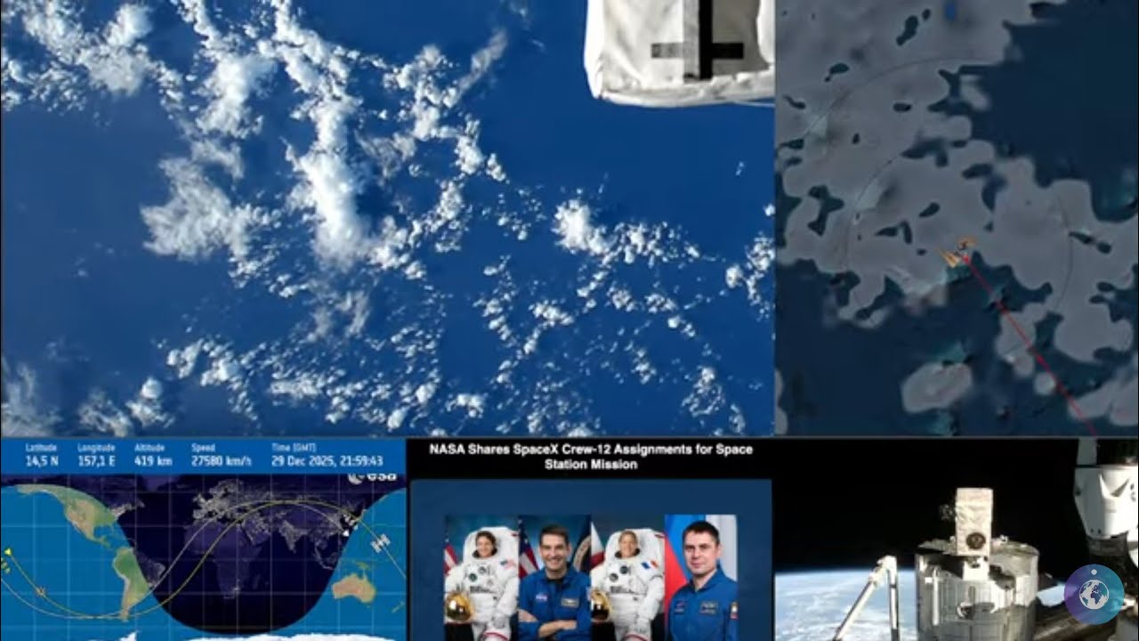 iss en direct live tour du monde entier