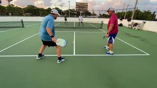 PICKLEBALL - Highlights - JAY JOEL MICHAEL SCOTT - Caloosa 06-12-20
