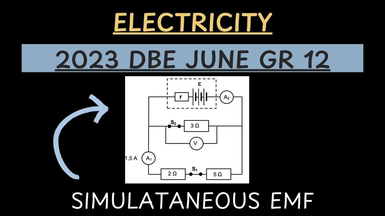 Emf Math Module 12 How To Use Simultaneous Equations To Solve For EMF. Grade 12 Physics ...