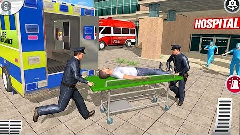 Beach Guard Ambulance  & Helicopter Rescue Flight - Android 3d video p-1