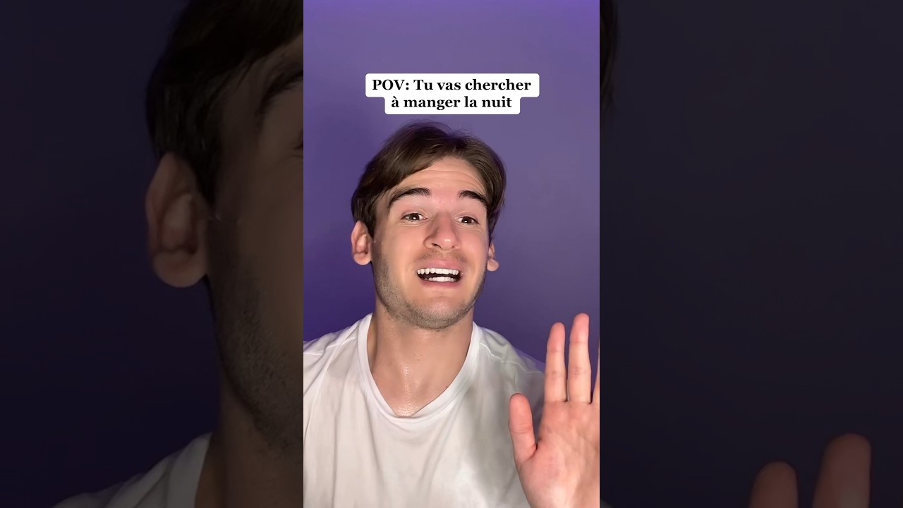 POV: Tu vas chercher à manger la nuit