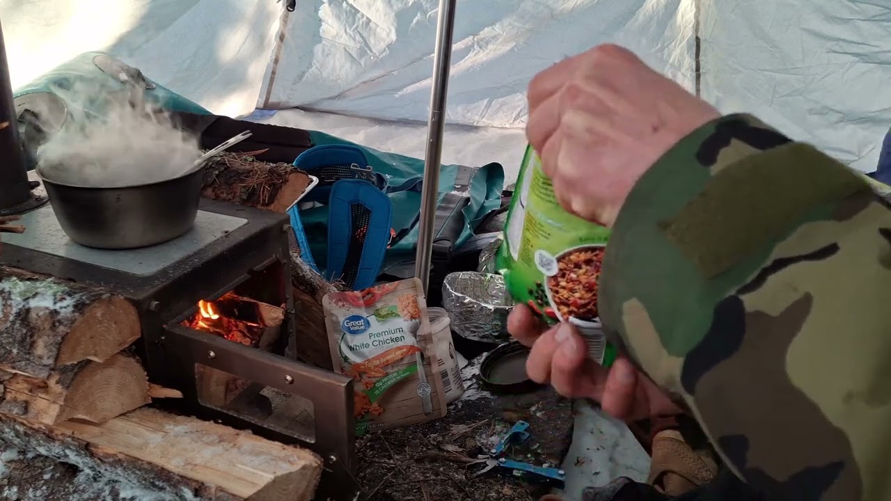 Winter Solstice Camping in the Boundary Waters (BWCA) wilderness out of Ely, MN