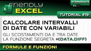 EXCEL #19 Calcolare Intervalli Data Ora