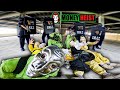 PARKOUR MONEY HEIST vs POLICE ( bella ciao remix ) money heist green and black