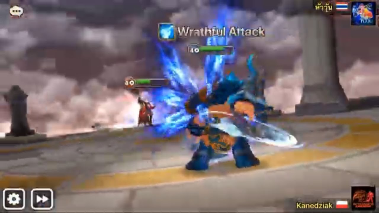 Summoners War Wrathful Attack of Aegir (The Barbaric