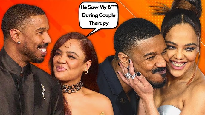 michael b. jordan and tessa thompson being a married couple 