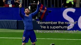 Lionel Messi ft. Rob Palmer ● Iconic Commentaries | HD
