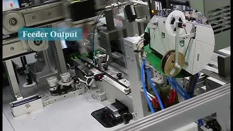 Feeder Output of M2M Chip Personalization Machine