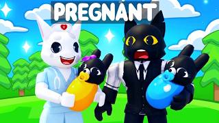 Head Nurse is GOOD NEWS with TWINS Baby Ratthew and Baby Rattina in Roblox! (Animal Hospital)