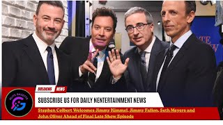 Stephen Colbert Reunites with Late-Night Stars Before Final ‘Late Show’ Episode