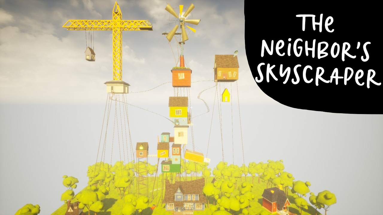 The Neighbor's Skyscraper (Speedrun: 29:30) - Hello Neighbor Steam Workshop