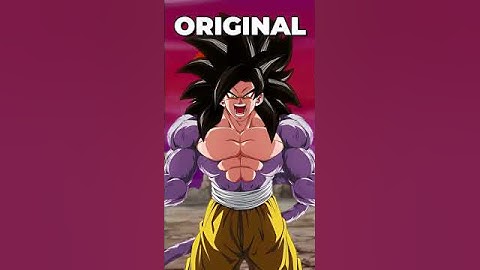 the Original Super Saiyan 4 #dbz #shorts  #recommended