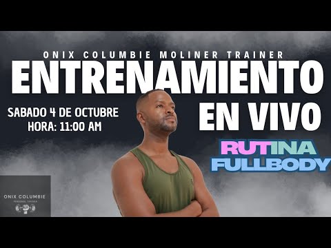 Trainer Riding Onix ONIX COLUMBIE TRAINER está ENTRENANDO en VIVO|RUTINA FULLBODY - YouTube