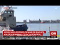 Nava distrusă pe mare de rachete, adusă în România. Ce fac autoritățile