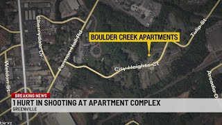 Shooting leaves 1 injured in Greenville Co.