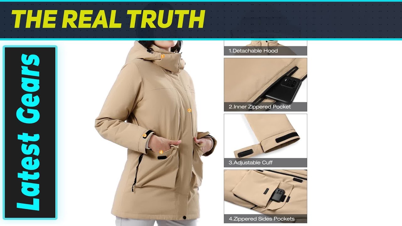 CAMELSPORTS Women's Winter Coat: Amazing Warmth & Protection for Any Adventure!