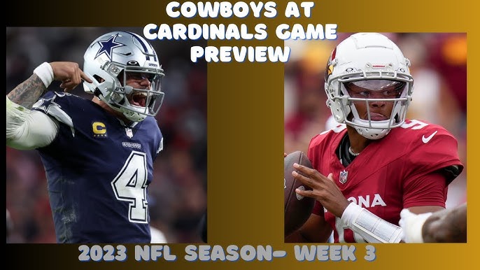 Cowboys vs. Cardinals Livestream: How to Watch NFL Week 3 Online Today -  CNET