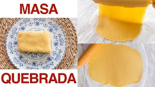Masa quebrada ideal para tartas y tartaletas dulces y saladas. ❤️ Pasta brisa// Pâte brisée ❤️ by Paraíso de Sabores 2,208 views 2 years ago 5 minutes, 1 second