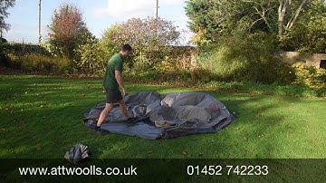 Easy Camp Moonlight Tipi Tent Pitching & Packing (Tutorial) Video