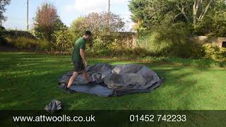 Easy Camp Moonlight Tipi Tent Pitching & Packing (Tutorial) Video
