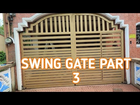 Video: Paano Bumuo Ng Isang Swing Gate Gamit Ang Iyong Sariling Mga Kamay - Sunud-sunod Na Mga Tagubilin Sa Mga Larawan, Video At Guhit
