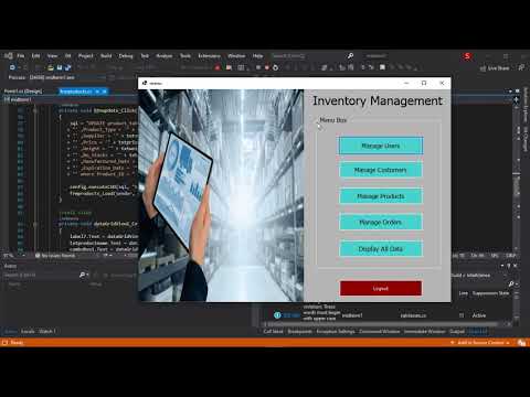 Inventory Management System Object Oriented Programming