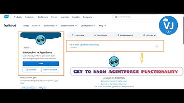 Introduction to Agentforce | Get to Know Agentforce Functionality | Salesforce Trailhead Module