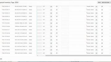 Oracle Inventory Physical Count 2020