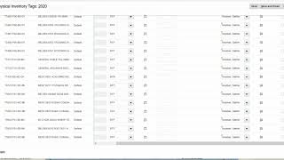 Oracle Inventory Physical Count 2020